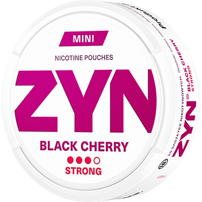 ZYN Black Cherry can right side